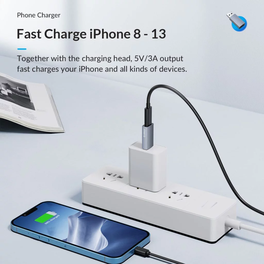 تبدیل USB3.1 به Type-C اوریکو مدل AH-AC10