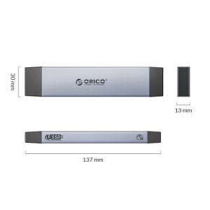 باکس اس اس دی M.2 NVMe اوریکو مدل M2PJN-C3 با سرعت 10Gbps