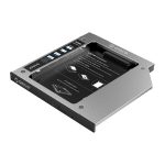 Orico M95SS Laptop caddy for hard disk up to 9.5mm - SATA - silver