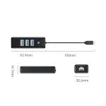 هاب 4 پورت Type-C اوریکو مدل PW3UR25-C3-015