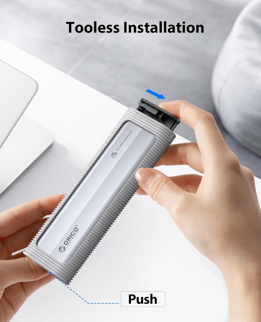 باکس اس اس دی M.2 NVMe اوریکو مدل AXM2-G2