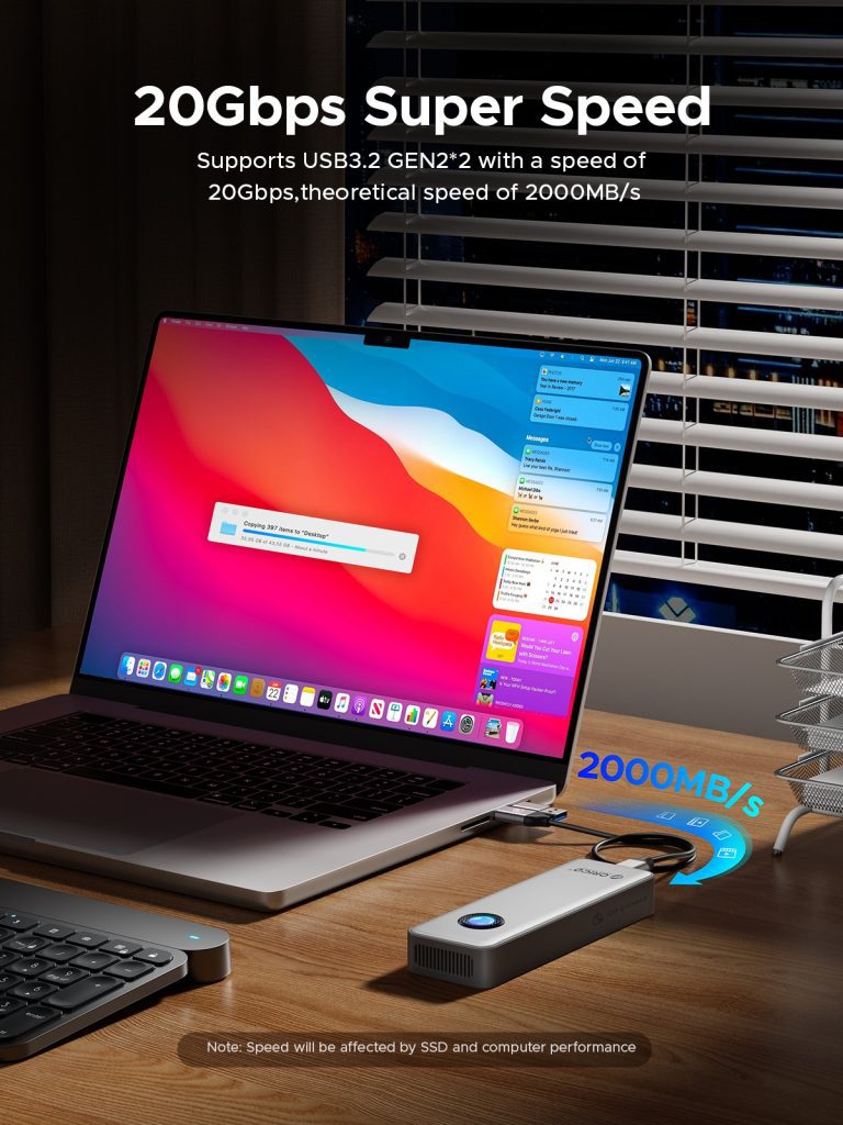 باکس اس اس دی M.2 NVMe اوریکو مدل OUM2-G20