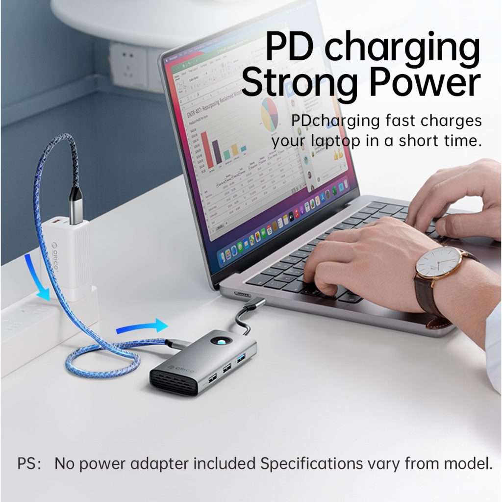 داک استیشن 6 پورت اوریکو مدل PW11-6PCR