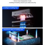 داک استیشن اوریکو با محفظه هارد M.2 و 3.5 اینچ مدل D35M2