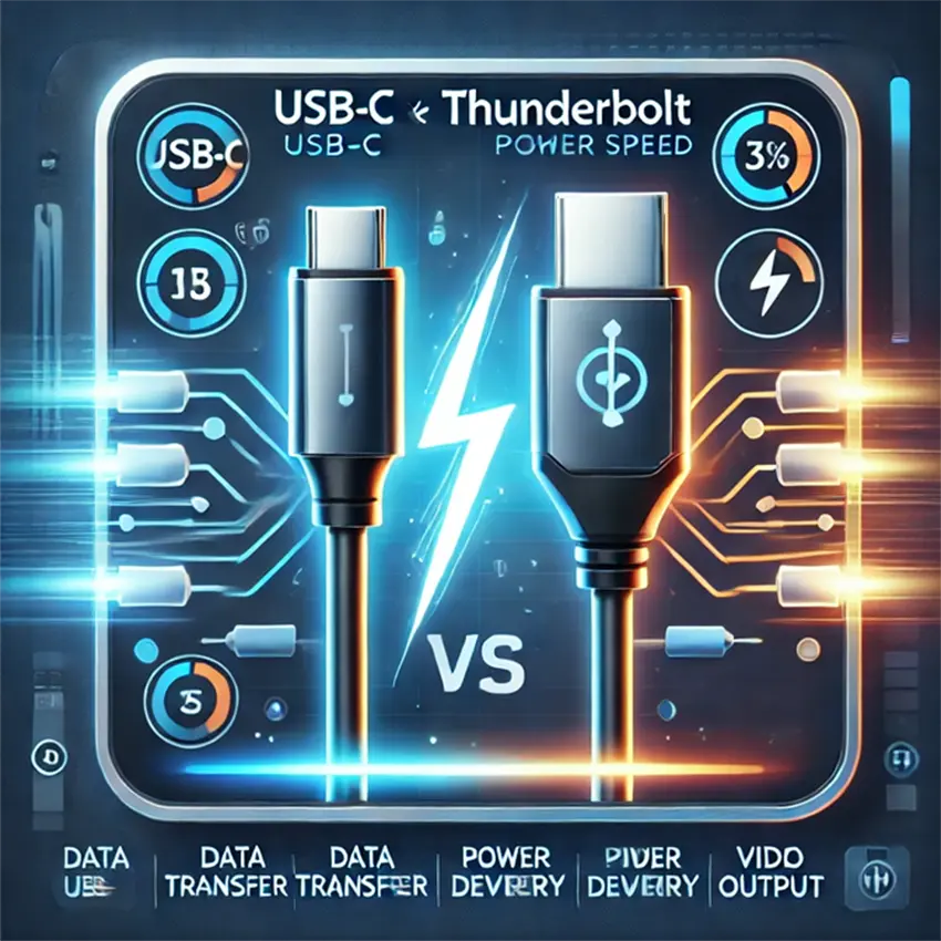 تفاوت بین USB-C و Thunderbolt چیست؟ راهنمای جامع-1
