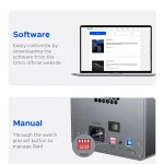 باکس هارد ۵ اسلات اوریکو مدل 9858RU3