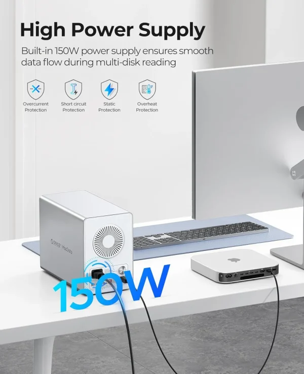باکس هارد پنج اسلات اوریکو مدل 9958RU3