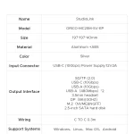 داک استیشن ۱۰ پورت اوریکو مدل MC25M