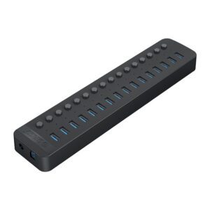 هاب 16 پورت کلید دار USB 3.0 اوریکو مدل CT2U3-16AB