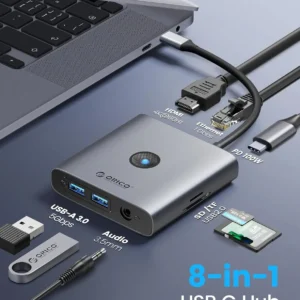داک استیشن 8 پورت اوریکو مدل FAX3-8PM